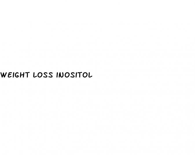 weight loss inositol
