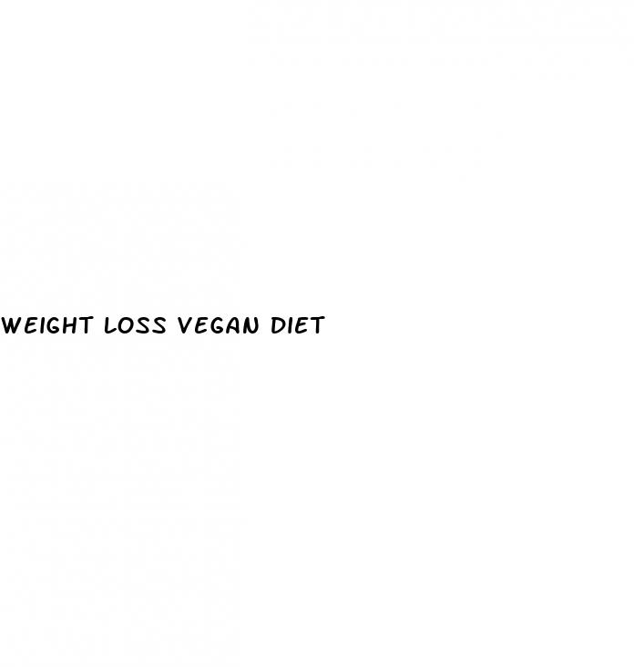 weight loss vegan diet