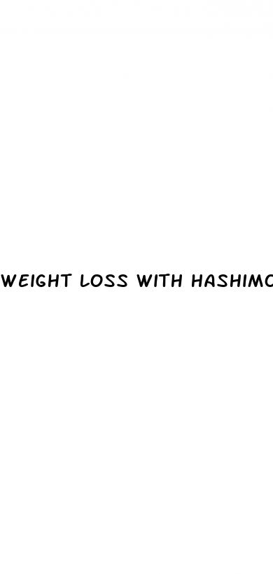 weight loss with hashimoto s