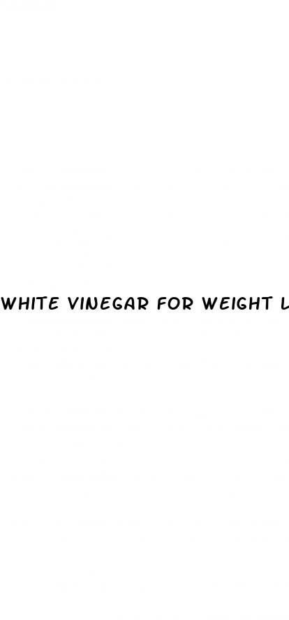 white vinegar for weight loss in 1 week