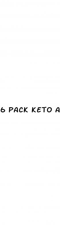 6 pack keto and acv gummies