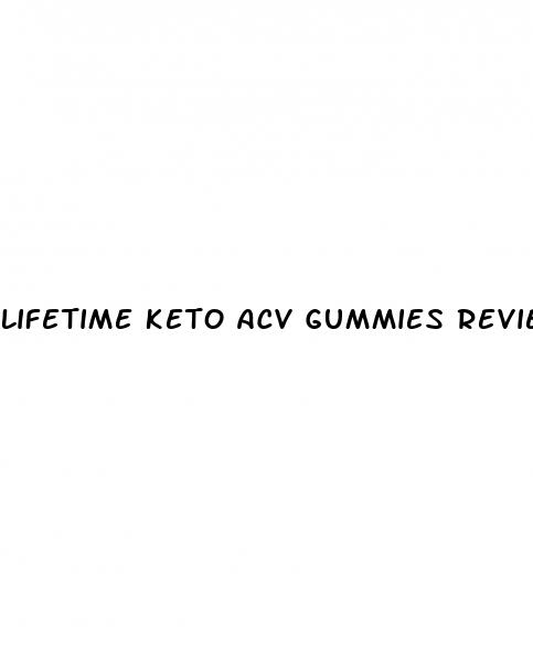 lifetime keto acv gummies review