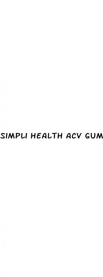 simpli health acv gummies