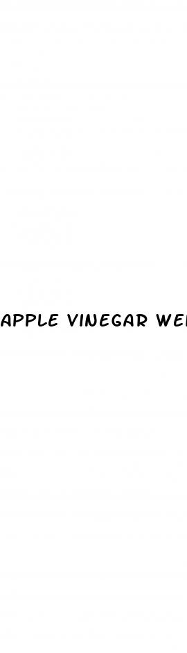apple vinegar weight loss