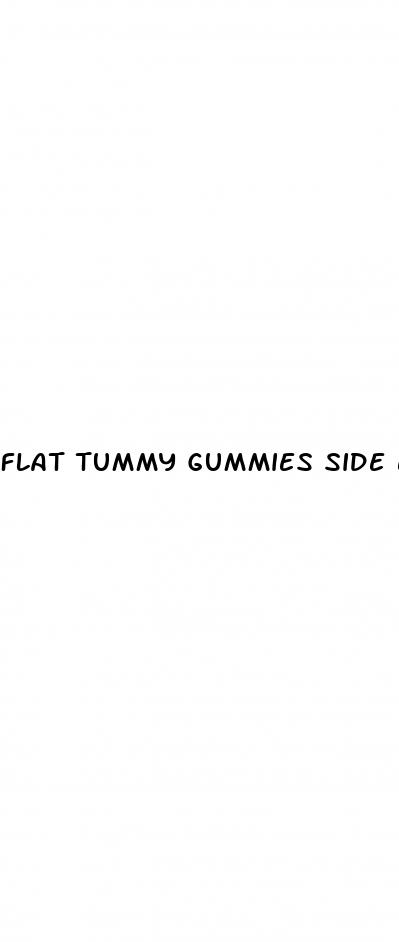 flat tummy gummies side effects