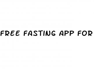 free fasting app for weight loss