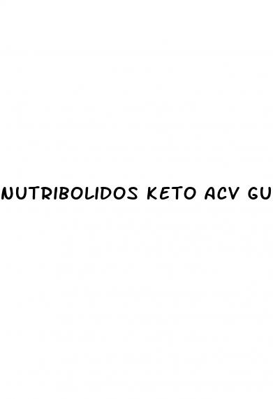 nutribolidos keto acv gummies