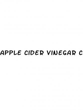 apple cider vinegar cures