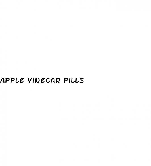 apple vinegar pills