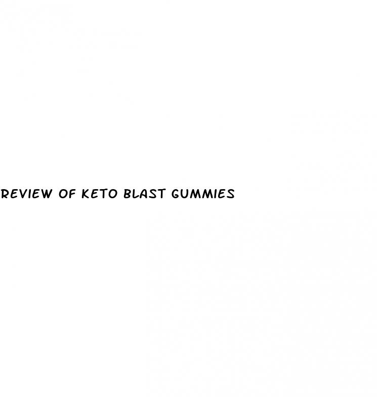 review of keto blast gummies