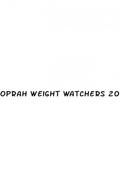 oprah weight watchers 2023