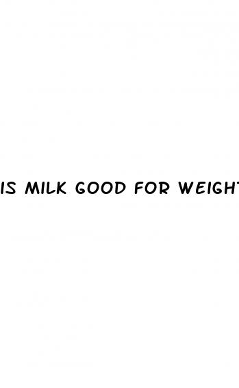 is milk good for weight loss