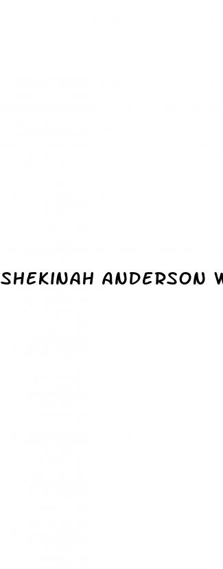 shekinah anderson weight loss