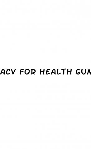 acv for health gummies reviews