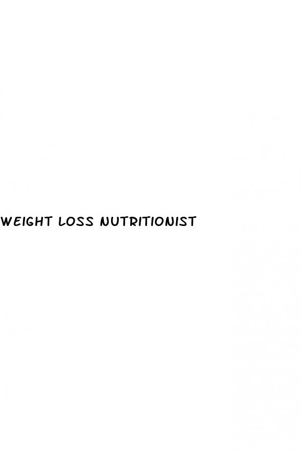 weight loss nutritionist