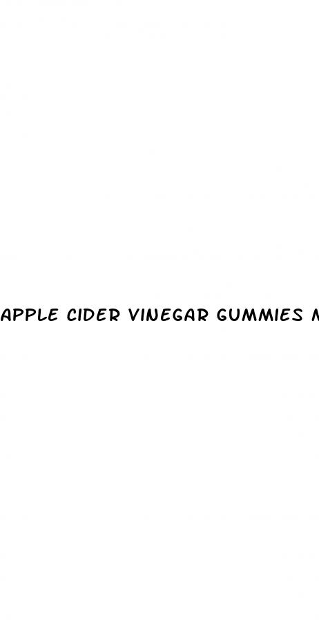 apple cider vinegar gummies mother