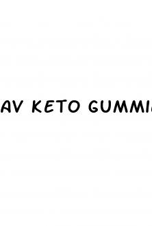 av keto gummies