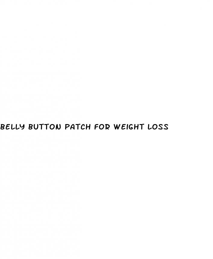 belly button patch for weight loss