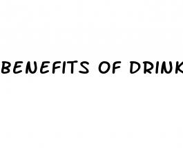 benefits of drinking water for weight loss