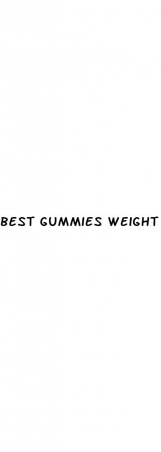 best gummies weight loss