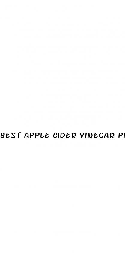 best apple cider vinegar pills with the mother