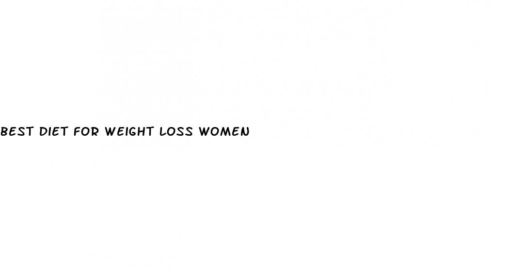 best diet for weight loss women