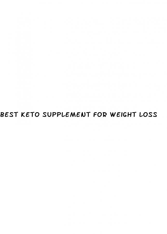 best keto supplement for weight loss
