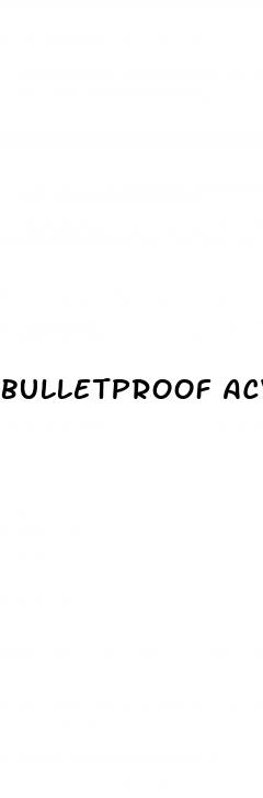 bulletproof acv gummies