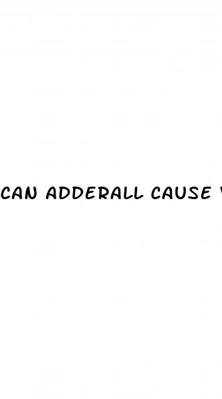 can adderall cause weight loss