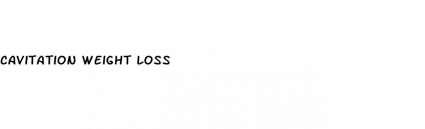 cavitation weight loss