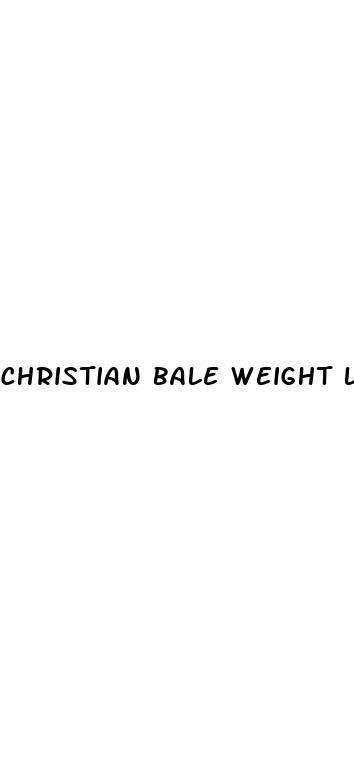christian bale weight loss machinist