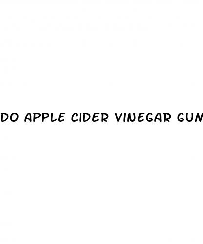 do apple cider vinegar gummies curb your appetite