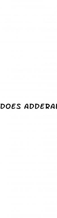 does adderall make you lose weight faster