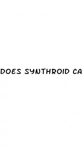 does synthroid cause weight loss