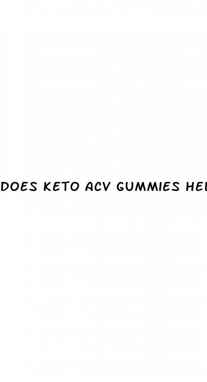 does keto acv gummies help lose weight
