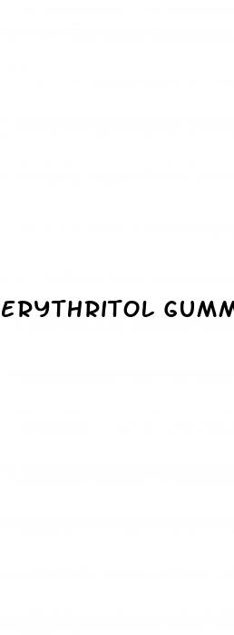 erythritol gummy bears