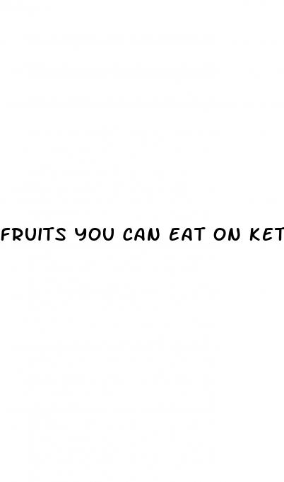 fruits you can eat on keto diet