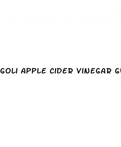goli apple cider vinegar gummies at walmart