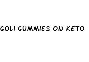 goli gummies on keto