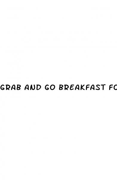 grab and go breakfast for weight loss