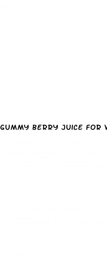 gummy berry juice for weight loss does it work