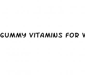 gummy vitamins for weight loss