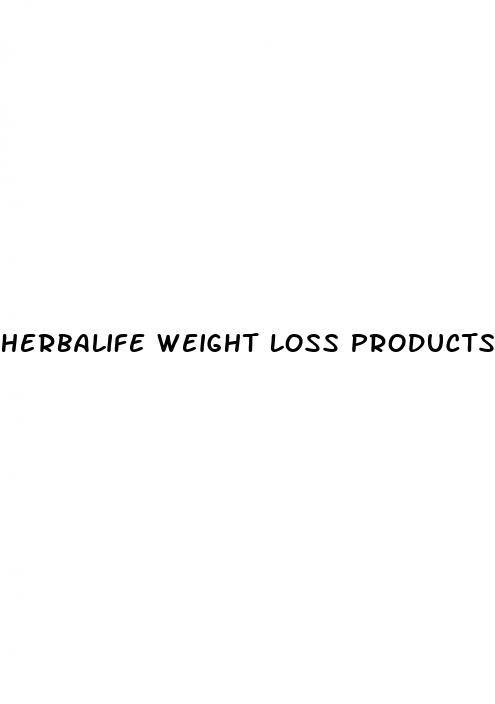 herbalife weight loss products