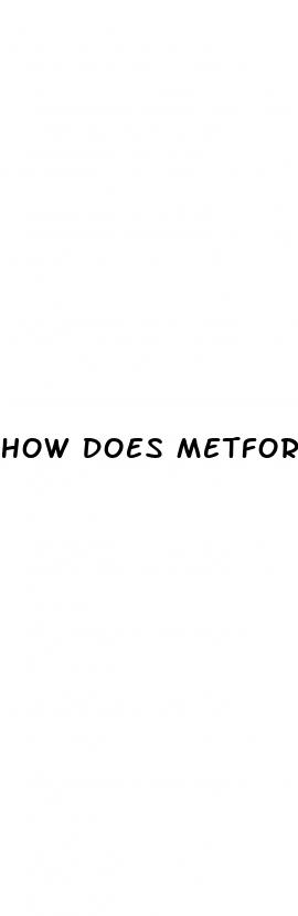 how does metformin help with weight loss