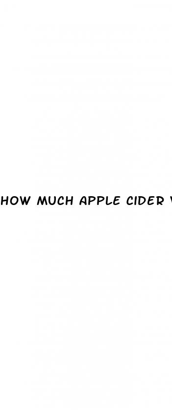 how much apple cider vinegar should i take