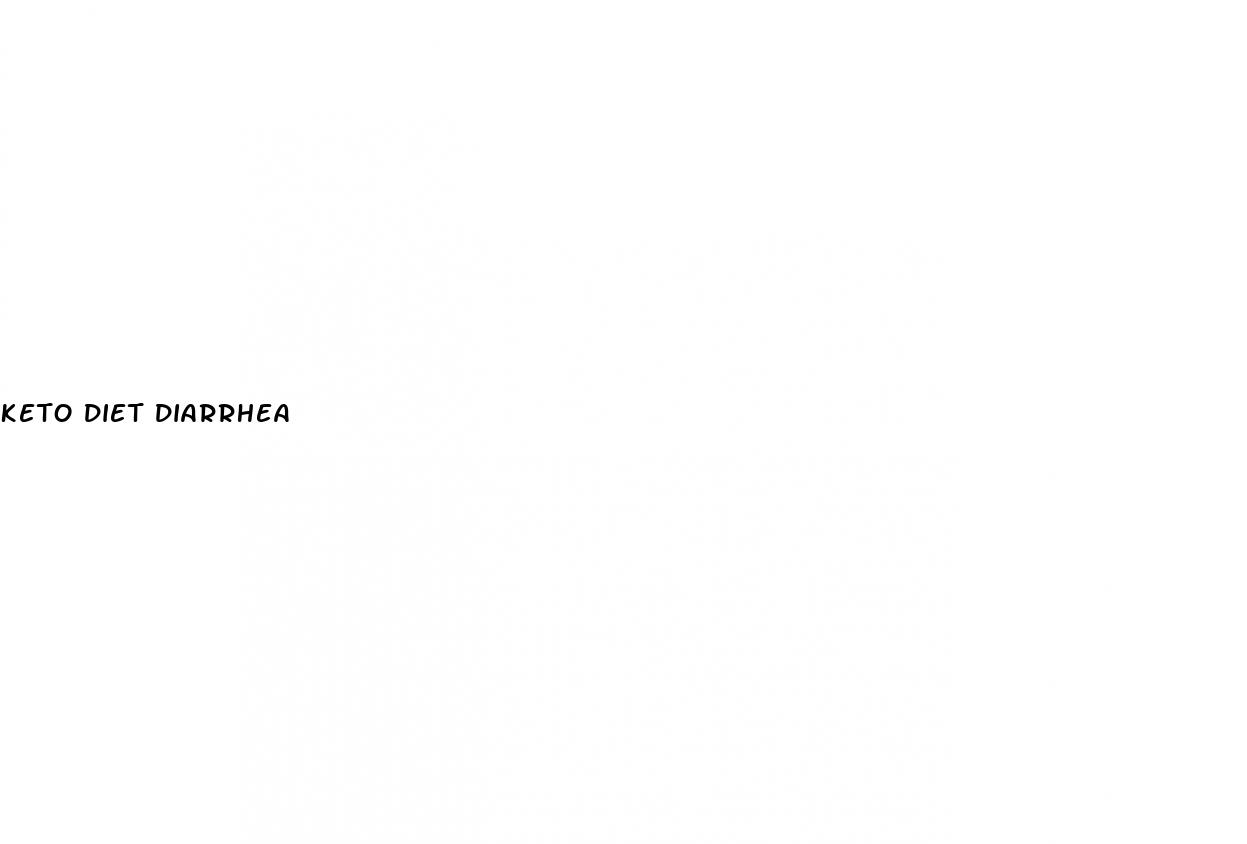 keto diet diarrhea