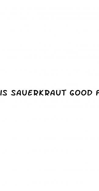 is sauerkraut good for weight loss