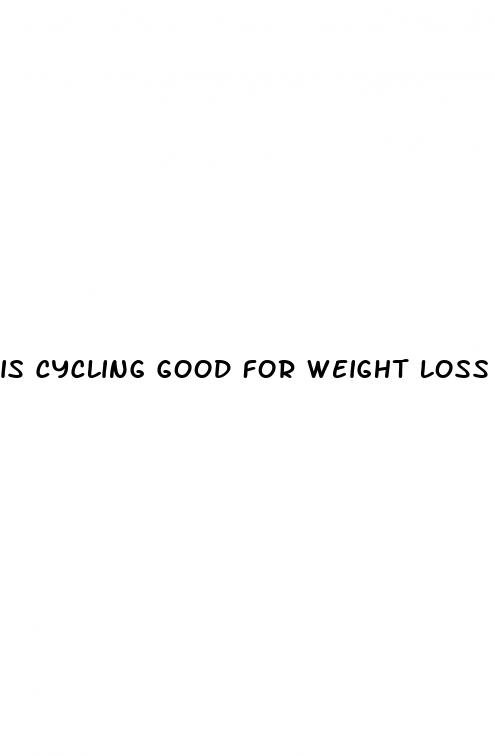is cycling good for weight loss on stomach