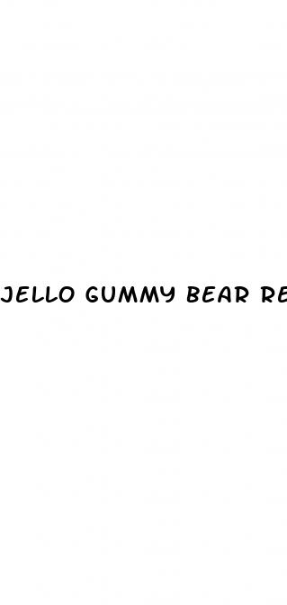 jello gummy bear recipe