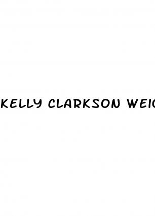 kelly clarkson weight loss diet
